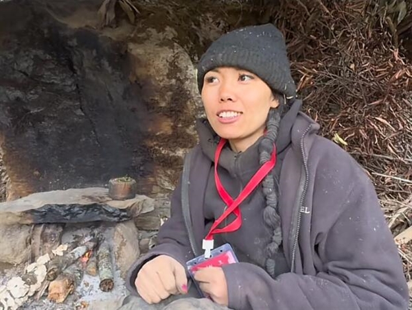 荒野求生女選手冷美人出院:坐車回家看兩個孩子