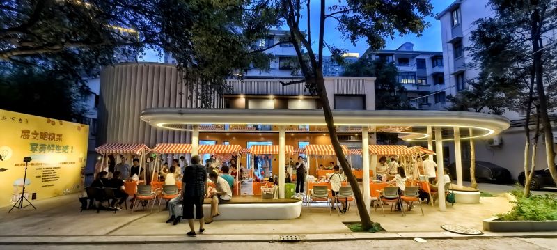 宛六社區居民在&ldquo;家門口&rdquo;享受美好生活