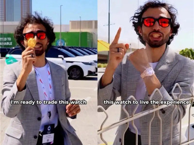 ?迪拜男子錯(cuò)過(guò)試乘“未來(lái)”車：揮金表?yè)Q蘿卜快跑無(wú)人車體驗(yàn)?