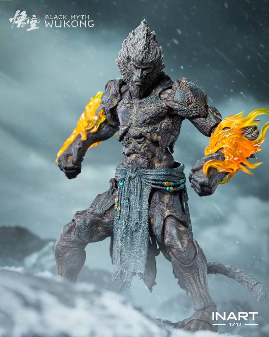 《黑神話：悟空》"石猿"可動人偶即將開訂：回想起被冰火雙打的恐懼!