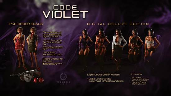PS5獨占美女恐怖新游《Code Violet》玩法預告公布 超多服裝可選