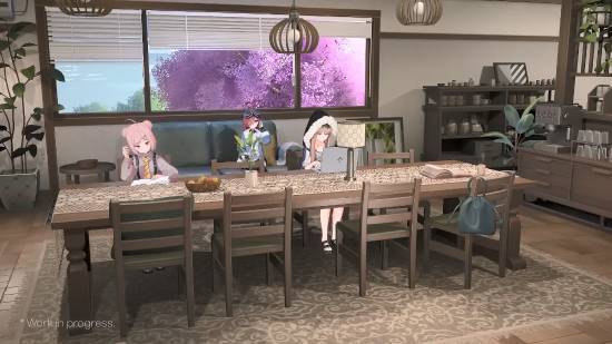 哇還有物理?yè)u晃效果！《蔚藍(lán)檔案》制作人虛幻5新游預(yù)告首曝